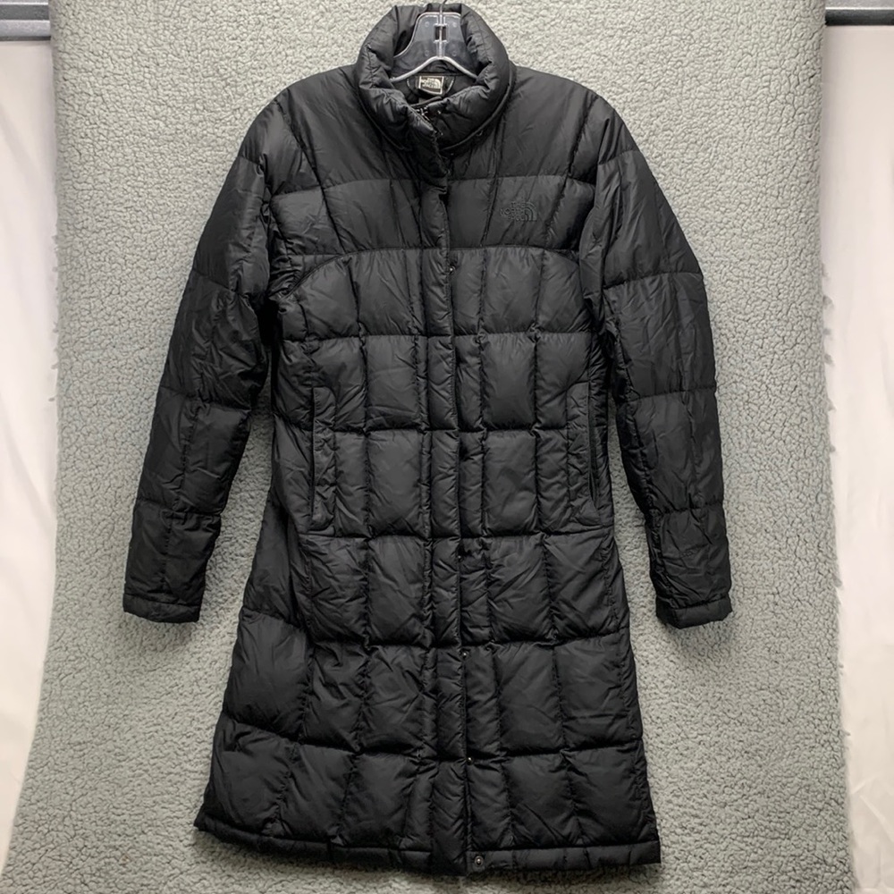 The North Face Long Black Puffer Jacket